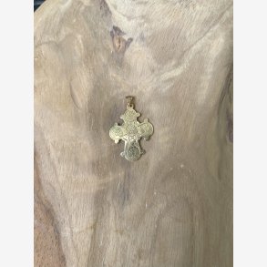 Dagmarkors 14 kt. 3,3 cm langt