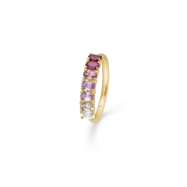Poetry Ruby ring i guld