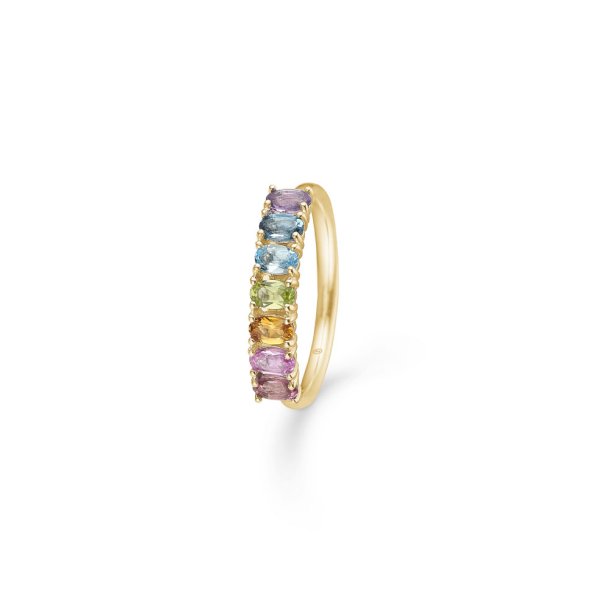 Poetry Rainbow ring i guld