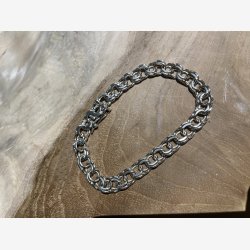 Bismark armbnd i slv