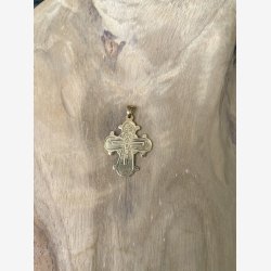 Dagmarkors 14 kt. 3,3 cm langt